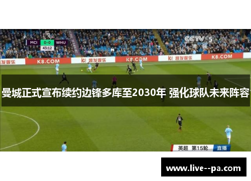 曼城正式宣布续约边锋多库至2030年 强化球队未来阵容 曼城正式宣布续约边锋多库至2030年 强化球队未来阵容